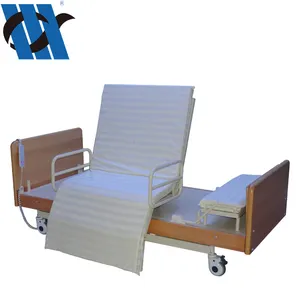 Cama giratoria de 5 funciones para el cuidado del hogar, cama de Enfermería de Hospital para ancianos, fabricación profesional de Mdk-5011L
