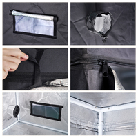 Stock en Europe Tentes de culture pas chères 4x4 10x10 0.8cm 1.2cm Ac Infinity Grow Tent Fabric Indoor Kit complet pour l'agriculture verticale