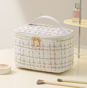 Bolsa de Aseo de Gran Capacidad para Mujer, Neceser de Viaje, Organizador de Maquillaje, Bolsa de Cosméticos con Cierre de Cremallera - Product Image 5
