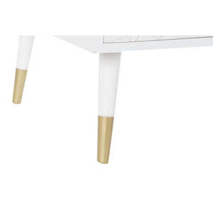 Mesa de Centro de MDF Madera Fresca 120x65x42cm Mandala Blanco - Product Image 6