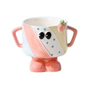 Tazza in Ceramica Creativa per Casa, Design Carino e Artistico, Ecologica per Tè, Caffè, Dessert e Latte - Product Image 3