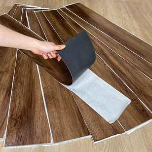 Exterior <span class=keywords><strong>Deluxe</strong></span> DIY pelado decorativo pop madera PVC autoadhesivo suelo interior moderno 5 + año LVT suelo de vinilo - Product Image 2