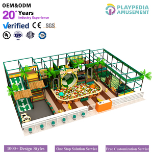 Parque Infantil Interior de Diseño Personalizado, Área de Juegos Interior con Temática de Jungla para Niños - Product Image 1