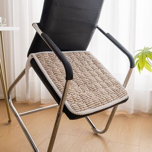 Cojín de asiento de felpa, 45x45cm, 40x40cm, 50x50cm, suave, para oficina, hogar, silla de coche, sala de estar - Product Image 2