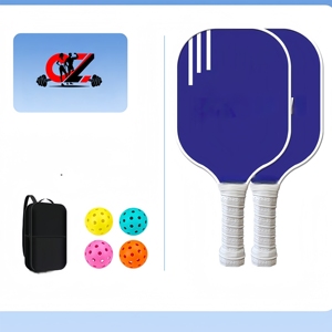 CZFIT Juego de Raquetas de Tenis Ligeras con Núcleo de Panal de Álamo para Adultos y Niños, Diseño de Malla Multicolor para Deportes al Aire Libre - Product Image 3