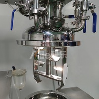 Homogeneizador Mezclador Emulsionador al Vacío de Alta Velocidad Totalmente Automático de Acero Inoxidable para Crema Facial de Laboratorio con Volumen Personalizado