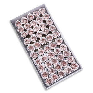Offres Spéciales Eyeliner 5 Couches 8CM Savon Rose Boîte D'emballage Cadeau Décors Artificiels Vente Chaude Savon Fleurs - Product Image 4
