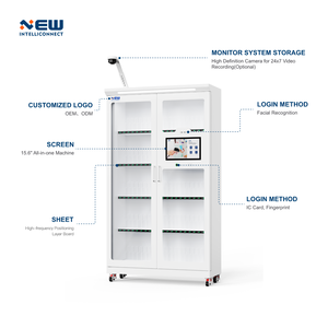 Grado gubernamental/Oficina/Firma de abogados 100-Cell HF RFID File Locker Auto Archive Check-In/Out 99% Ubicación Precisión Fast 3s Inventario - Product Image 3