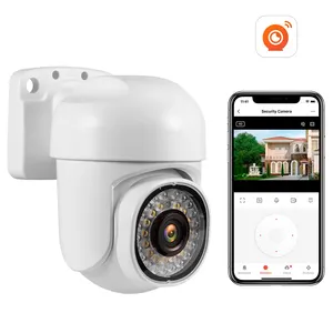 KERUI Câmera de Segurança Sem Fio CCTV de Vigilância Interior Câmera 3MP IP Smart Motion Tracking Câmera de Rede WiFi Tuya APP