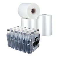 Film rétractable en plastique personnalisé, matière première LLDPE, film micro-perforé, film rétractable en polyoléfine