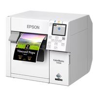 Imprimante d'Étiquettes à Jet d'Encre Couleur Haute Résolution Epson CW-C4030 CW-C4000 pour Santé Boissons Alimentation et Bouteilles