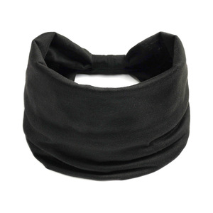 Bandeaux larges en tissu noué pour femmes bandes de cheveux élastiques souples antidérapantes Yoga course à pied sport entraînement gymnastique tête enveloppes - Product Image 6