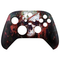 Accesorios de juego eXtremeRate, diseño de patrón colorido, fundas de controlador, carcasa frontal personalizada, placa frontal para Xbox Series X S