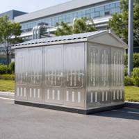 Poste de transformateur compact extérieur C5-M résistant à la corrosion pour fournisseur de fermes solaires côtidiennes