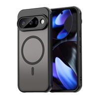 Coque de protection en TPU pour Google Pixel 10 & 10 Pro XL, protection d'écran, toucher doux, anti-chute, design animal magnétique, coque de téléphone brossée