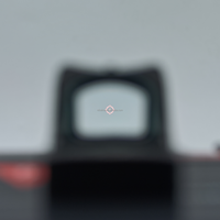 Mini viseur point rouge tactique 1X22mm, plusieurs réticules, capteur de lumière, luminosité automatique, viseur reflex de chasse, alliage d'aluminium, CR2032