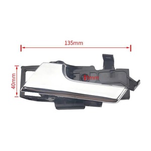 Manijas Interiores de Puerta para Chevrolet Spark 5, 96462710 96462709, Repuestos de ABS Cromado - Product Image 2