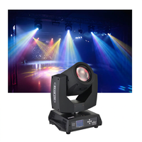 Projecteur LED mobile 230W 7R RGBW avec double prisme et contrôle DMX512, indice de protection IP20, pour scène, discothèque, DJ, livré avec flight case