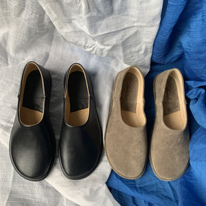 Mules et sabots en cuir noir haut de gamme pour hommes, antidérapants, résistants à l'usure, nouvelle collection été, design personnalisé et tendance - Product Image 5