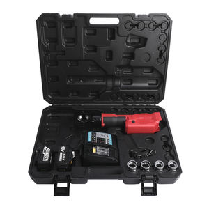 Outil hydraulique sans fil SHIDA B400 120kN, machine de <span class=keywords><strong>plomberie</strong></span> à batterie, pince à tuyaux en <span class=keywords><strong>cuivre</strong></span>, pince à sertir, sertisseur de fils - Product Image 5