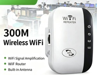 Penguat Sinyal WiFi 300Mbps Harga Terjangkau, Antena Internal, Perluas Jangkauan WiFi, Mode Router AP WPS
