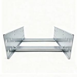 Bandeja Portacables de Acero Tipo Escalera Resistente al Fuego, Superficie Galvanizada en Caliente, Pintura Anticorrosión, Capacidad de Carga de 200 kg, 75 Cables - Product Image 2