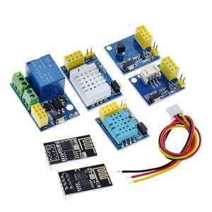 Tzt ESP8266 5V Mô-đun tiếp sức DS18B20 DHT11 DHT22 RGB Điều khiển điều nhà thông minh điều khiển từ xa chuyển đổi <span class=keywords><strong>ESP</strong></span>-01S Đối với <span class=keywords><strong>Arduino</strong></span> - Product Image 1