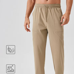 Pantalones deportivos holgados para hombre, otoño/invierno, de pierna recta, informales, para correr al aire libre, de secado rápido, para entrenamiento físico - Product Image 1