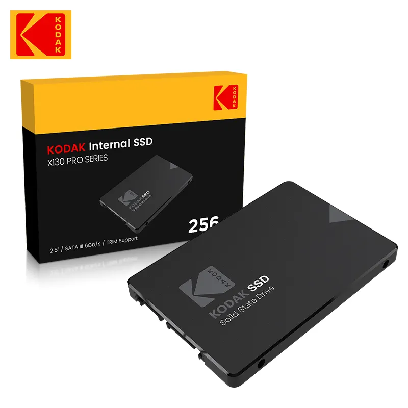 KODAK SSD X130 PRO Sata 3.0 Internes Solid-State-Laufwerk 128GB 256GB 512GB 1TB 550 MB/S Festplatte 2,5 Festplatte für Laptop/Desktop