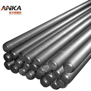 Tiges filetées en acier au carbone haute résistance personnalisables, acier inoxydable, norme DIN <span class=keywords><strong>M6</strong></span>, grade 4.8, zinguées/brutes, longueur 100mm-300mm - Product Image 4