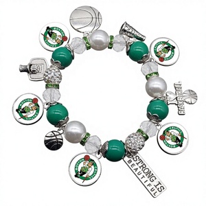 สร้อยข้อมือลูกปัดมิลวอกี บัคส์ รุ่นฮิต ปี 2021 สร้อยข้อมือชาร์มแชมป์เปี้ยน สำหรับทุกเพศ ทำจากโลหะผสมสังกะสี - Product Image 2