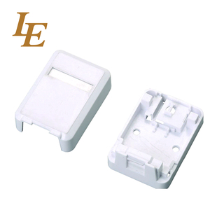 Caja de Superficie para Cable de Fibra Óptica CAT5E FTP Blindado, Placa Frontal RJ45 RJ11 Earthnet, Modelo F046 - Product Image 6