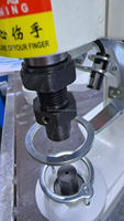 Machine à fixer automatiquement les boutons-pression en métal pour vêtements QS-818DW, machine à coudre pour fixer un bouton-pression, TÊTE SEULEMENT