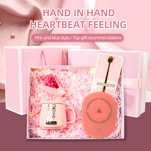 Offre Spéciale belle chauffage Tasse avec cuillère + fleur + Eye massage de luxe Promotionnel Cadeaux Du jour De Valentine D'anniversaire cadeau ensembles pour femmes - Product Image 4