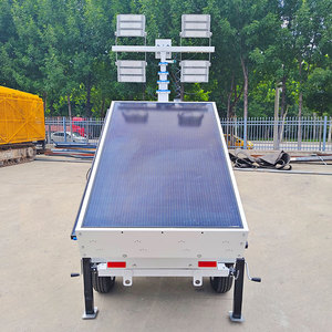Outdoor Mobile Wind & Solar Powered <b>Lighting</b> Tower Efficient White <b>Light</b> Solution With IP65 9m Solar <b>Light</b> Tower Outdoor Mobile - Product Image 3