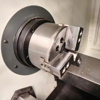 Tour CNC à lit plat numérique à broche unique H32I, haute précision, horizontal, 2 axes, commande GSK988T, portée de coupe 320 mm, petit modèle
