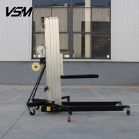 Chariot élévateur manuel compact et portable VSM, capacité de levage de 0,8 m, largeur étroite, transpalette hydraulique pour allées étroites AML3