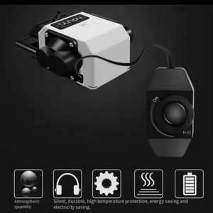 ปั๊มลมตู้ปลาแบบเงียบพิเศษ 25W รุ่น DB58 กำลังสูง ปริมาณลมมาก สำหรับตู้ปลาในน้ำลึก - Product Image 2