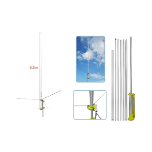 Antenne répéteur de station de base fixe en alliage d'aluminium pour radio CB 6,2 m - Product Image 1