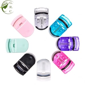 Rizador de Pestañas de Plástico Mini Color Oro Rosa con Logotipo Personalizado, Herramienta para Rizar Pestañas de Marca Privada - Product Image 5
