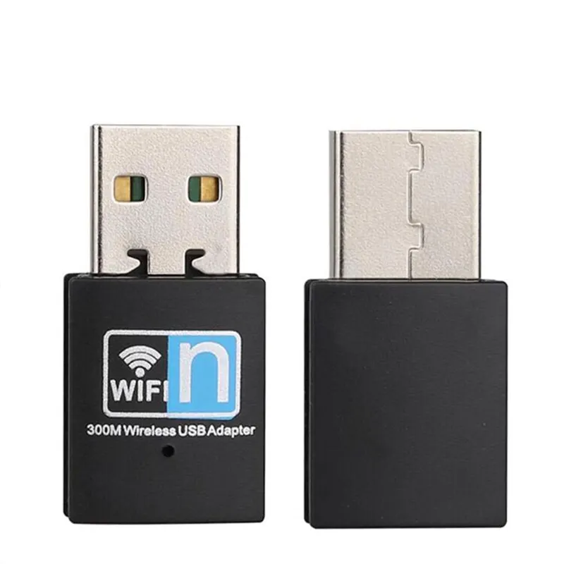 300Mbps Reatek 8192CU Mini Black USB Wireless Internet WiFi Dongle Receiver