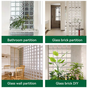 Fabbrica di vendita diretta di <span class=keywords><strong>mattoni</strong></span> di cristallo Ultra-chiaro di vetro fabbrica di <span class=keywords><strong>mattoni</strong></span> decorazione per la casa in vetro solido blocchi di cristallo - Product Image 5