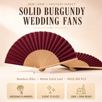 Éventail en bois classique personnalisé avec logo, vente en gros, éventail de danse personnalisé, cadeau écologique pour événements professionnels, vente en gros directe usine