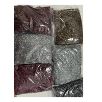 Strass thermocollants transparents DMC à dos plat, taillés à la machine, pour chaussures et vêtements (vente en gros)