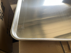 Teglia da forno in alluminio <span class=keywords><strong>rettangolare</strong></span> 33*24*2.5CM 60*40*3cm in alluminio - Product Image 3