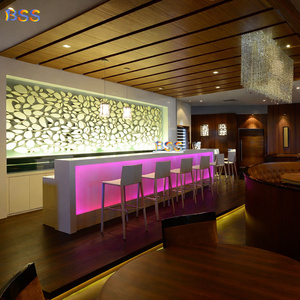 Mostrador de <span class=keywords><strong>Bar</strong></span> de nuevo diseño para <span class=keywords><strong>terraza</strong></span>, iluminación de mostrador de <span class=keywords><strong>Bar</strong></span> Led verde recto - Product Image 3