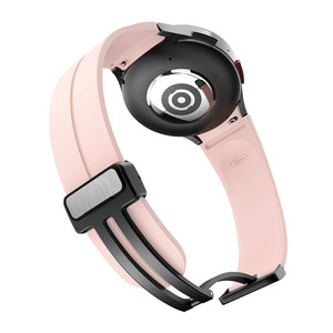 2023 mode Offre Spéciale boucle magnétique Silicone caoutchouc montre-bracelet Sport bande pour <span class=keywords><strong>Samsung</strong></span> montre série <span class=keywords><strong>5</strong></span> montre intelligente - Product Image 4