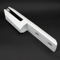 ZD – Support mural latéral en acier inoxydable sans cadre pour balustrade en verre, qualité supérieure
