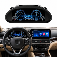 Pour X5 E53 E39 1999-2006 : Cockpit Virtuel avec Affichage KM/H MPH, CarPlay Intégré, Plug and Play, Accessoire Complet pour Amélioration du Véhicule