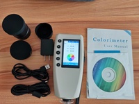 Colorimètre portable pour produits chimiques, films plastiques et pigments, indice de protection IP68, source de lumière D65, communication USB